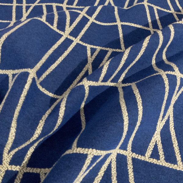 Sina Pearson Sunbeam Lapis Blue Upholstery Fabric