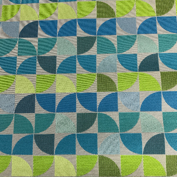 Mayer Fanfare Seabreeze Blue Crypton Upholstery Fabric