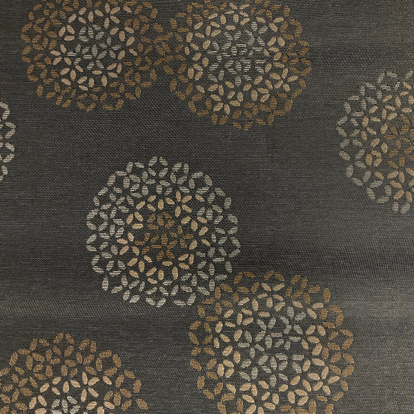 Arc-Com Brayer Flower Smoke Gray Upholstery Fabric