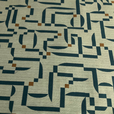 Arc-Com Burkina Mint Upholstery Fabric