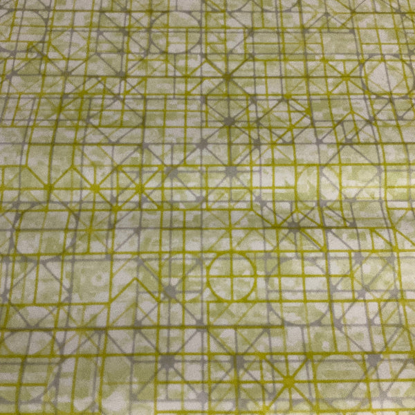 Remnant of Derby Network Citronella Upholstery Vinyl