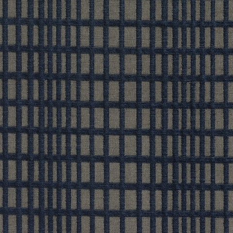 Carnegie Relay 68 Blue Upholstery Fabric