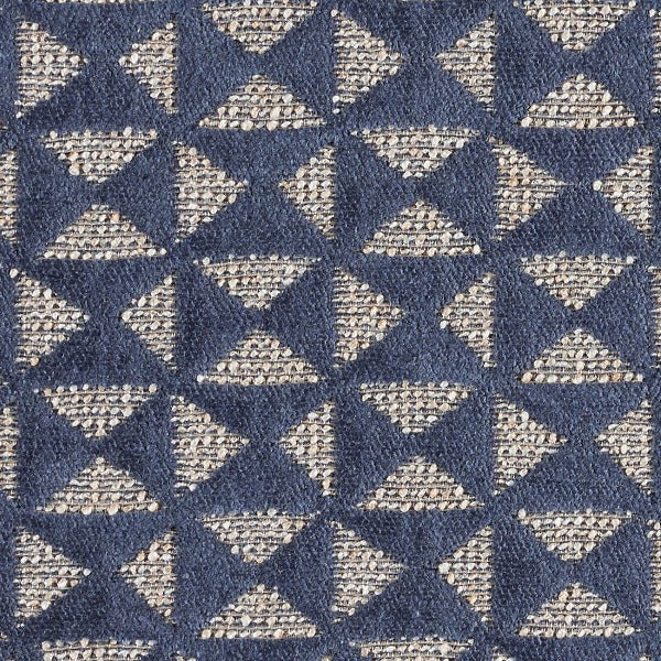 Remnant of Mayer Ephesus Indigo Upholstery Fabric