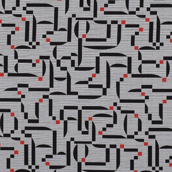 Arc-Com Burkina Smoke Upholstery Fabric