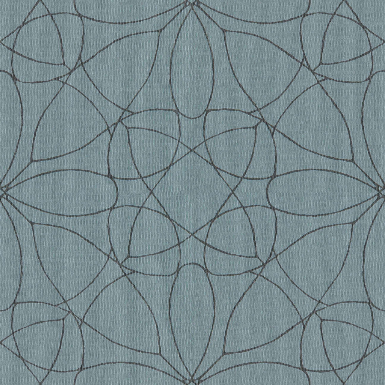 Arc-Com Flora Ice Blue Upholstery Vinyl