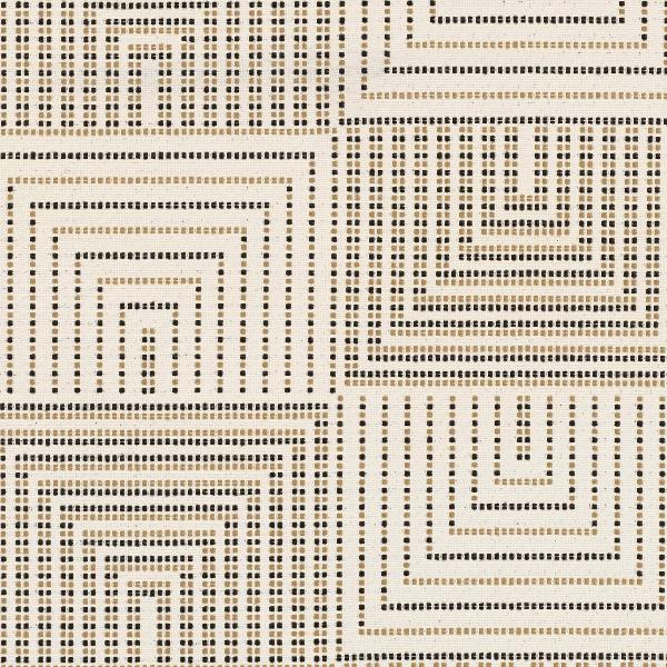 Remnant of Carnegie Framework Color 1 Upholstery Fabric