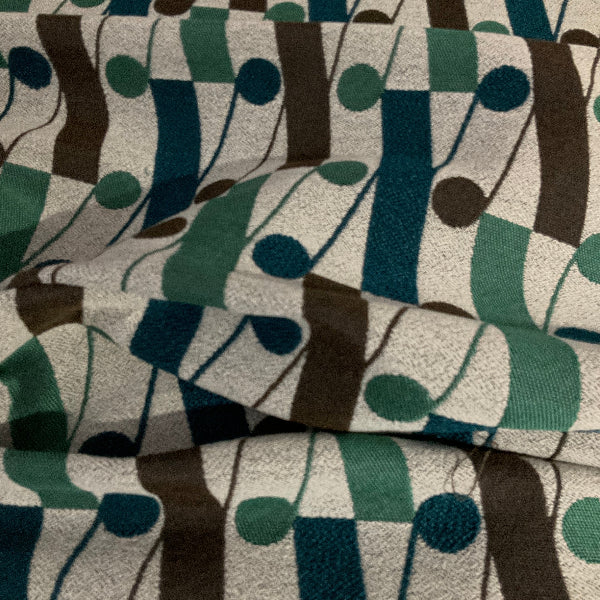 Arc-Com X Pattern Baltic Upholstery Fabric