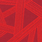 Remnant of Brentano Junction Red Square Upholstery Fabric
