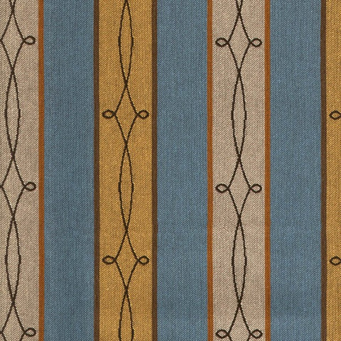 Arc-Com Cassio Sky Blue Upholstery Fabric