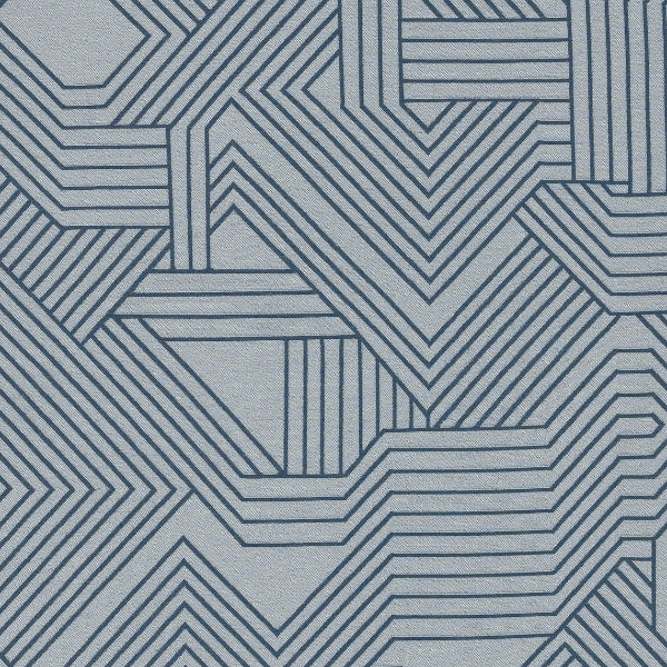 Remnant of Carnegie Maze Print 102 Geometric Upholstery Vinyl