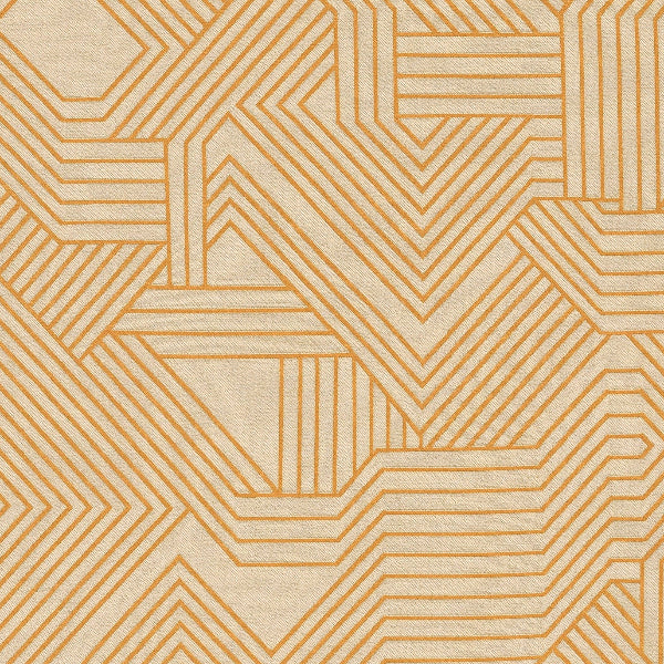 Remnant of Carnegie Maze Print 105 Geometric Upholstery Vinyl