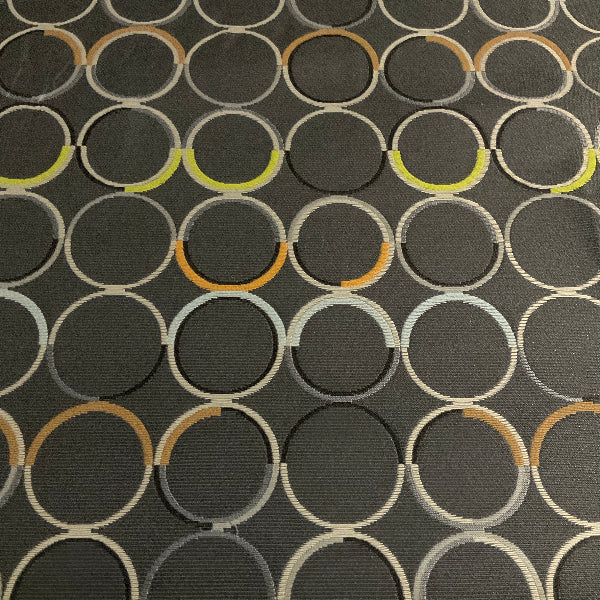 Designtex Pinball Charcoal Gray Upholstery Fabric