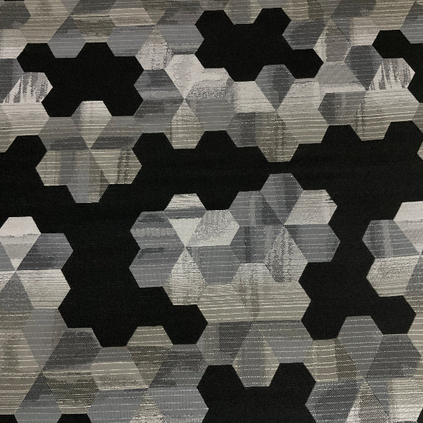 Designtex Ink Carbon Black Upholstery Fabric