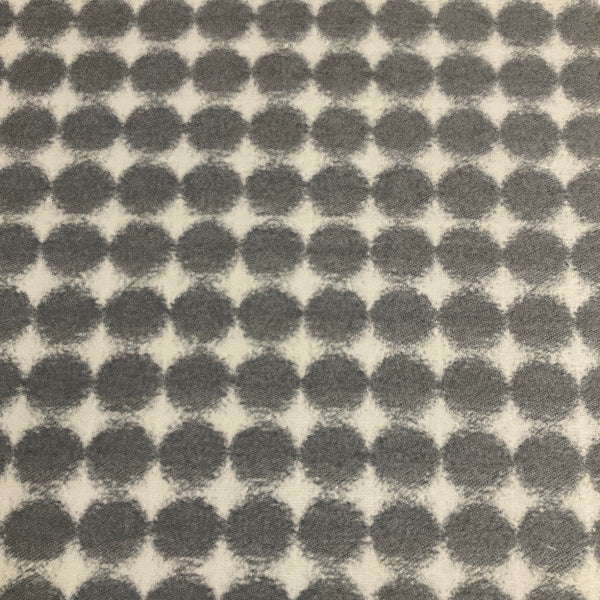 Momentum Felted Circles Zinc Gray Upholstery Fabric