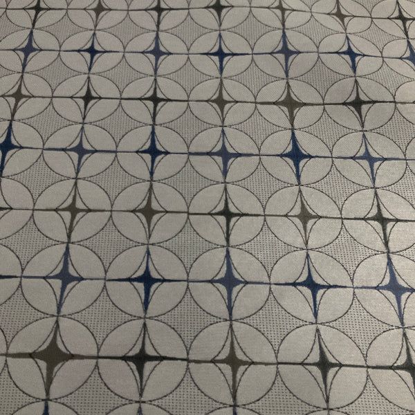 Arc-Com Tritik Midnight Beige Upholstery Fabric