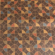 Burch Full Circle Cinnabar Brown Upholstery Vinyl