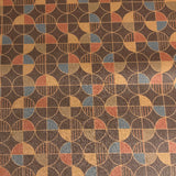 Burch Full Circle Cinnabar Brown Upholstery Vinyl