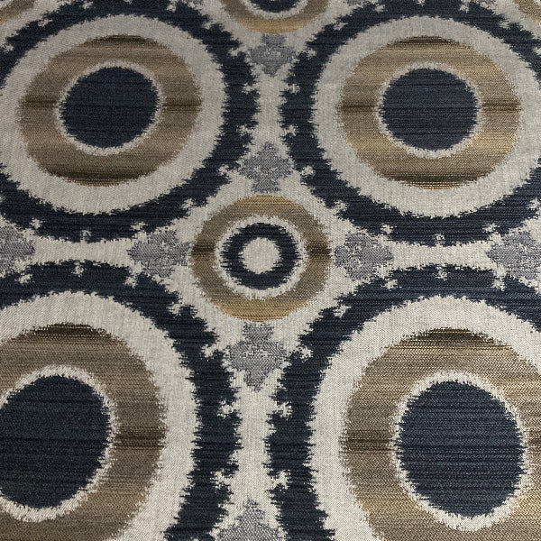 Remnant of Sunbrella Abra Denim Outdoor Upholstery  Fabric