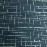 Remnant of Luna Hatch Helm Blue Upholstery Fabric