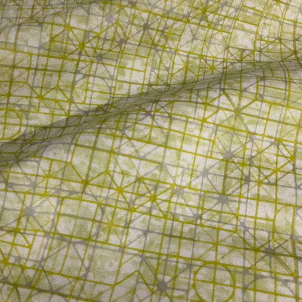 Remnant of Derby Network Citronella Upholstery Vinyl