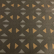 Arc-Com Geostitch Coal Upholstery Fabric