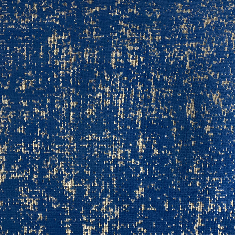HBF Night Earth Chicago Blue Upholstery Fabric