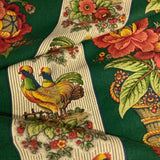 Waverly Rochelle Rooster Cotton Print Fabric