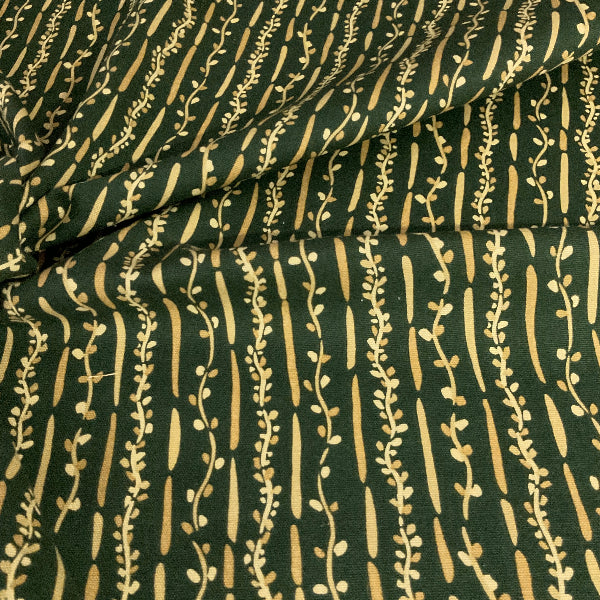 DI Lewis Design Rain Grass Cotton Print Fabric