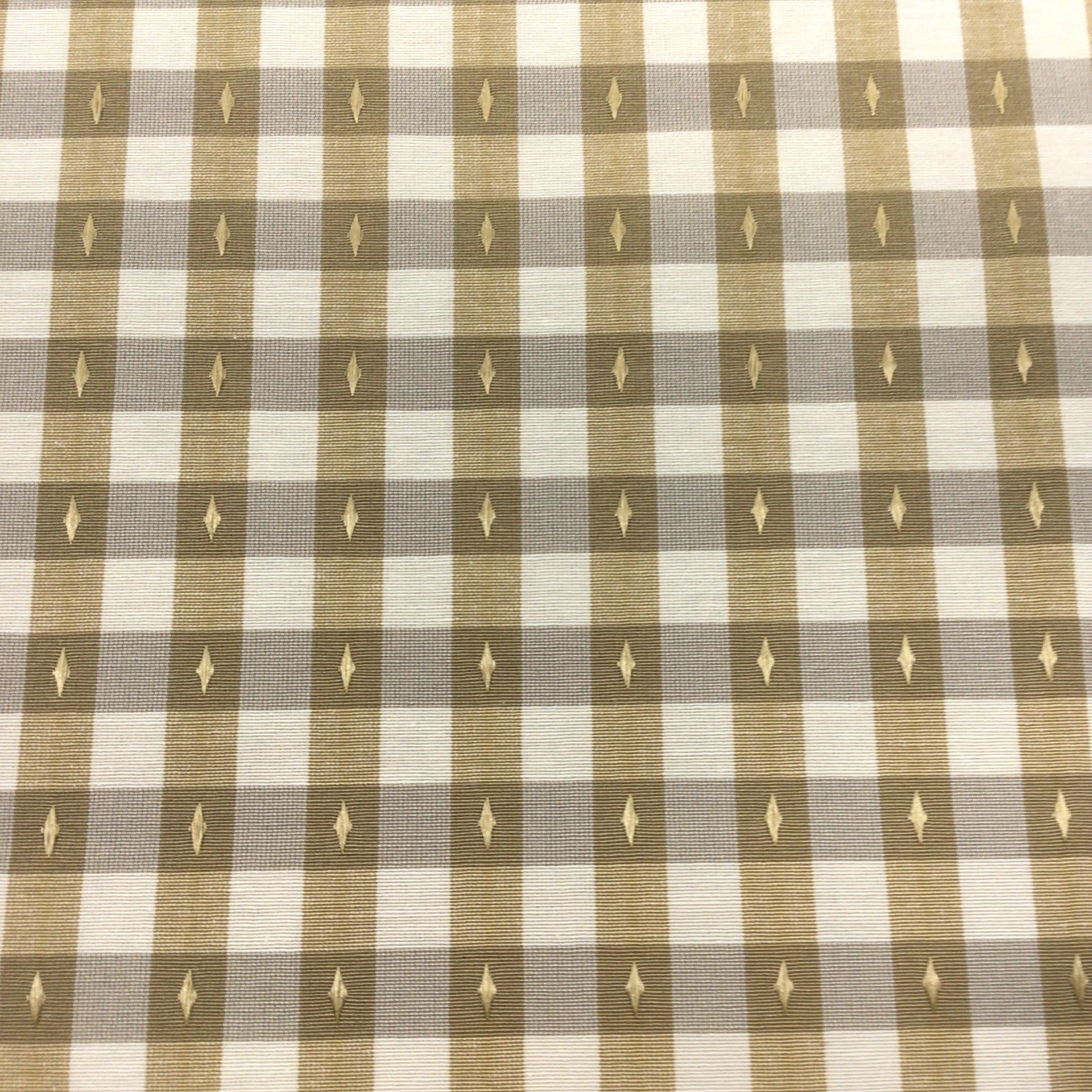 Golden Stripe Cotton Print Fabric
