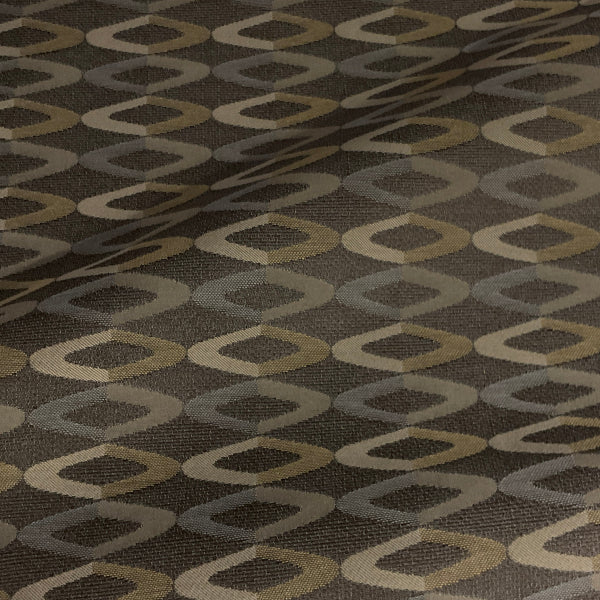 Maharam Divide Cafe Brown Upholstery Fabric