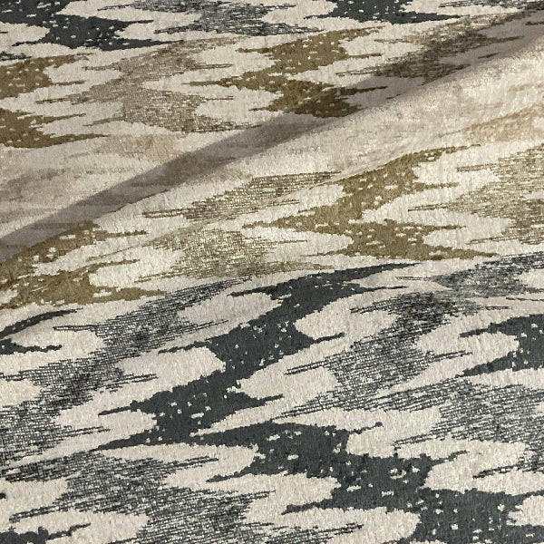 Momentum Waterfall Sand Beige Upholstery Fabric