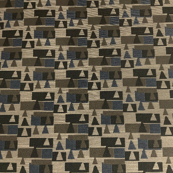 CF Stinson Leaps And Bounds Stride Brown Upholstery Fabric