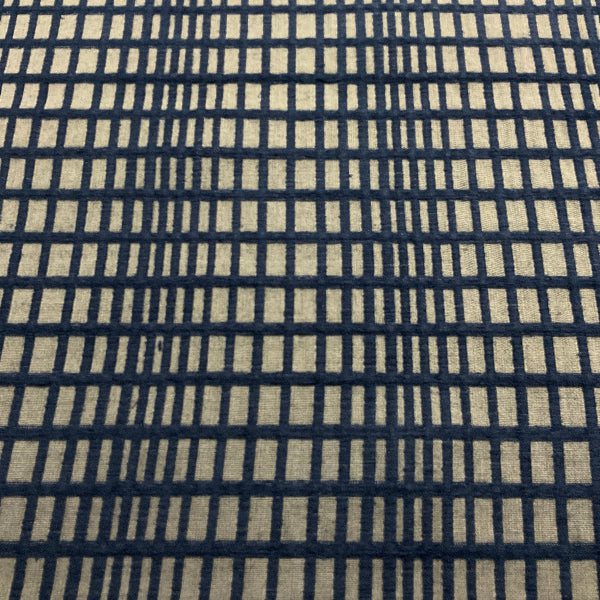 Carnegie Relay Color 68 Blue Upholstery Fabric