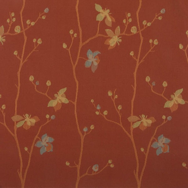 Arc-Com Fiore Paprika Red Upholstery Fabric
