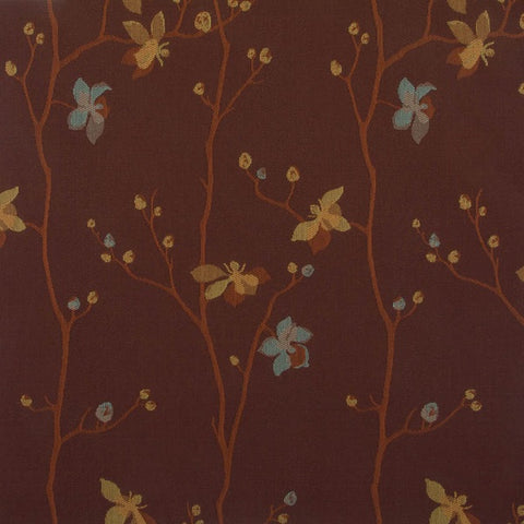 Arc-Com Fiore Garnet Red Upholstery Fabric