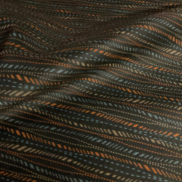 Momentum Brisk Tunnel Black Upholstery Fabric