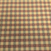 Poka Red Stripe Cotton Print Fabric