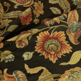 Mill Creek Maldives Chocolate Cotton Print Fabric