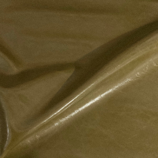 Remnant of Arc-Com Dakota Avocado Green Upholstery Vinyl