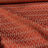 P Kaufmann Upson Downs Cinder Chevron Upholstery Fabric