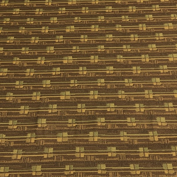 London Cocoa Crypton Brown Upholstery Fabric