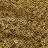 Golden Brown Alligator Designed Upholstery Vinyl