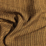 Southwest Golden Tweed Stripe Upholstery Fabric