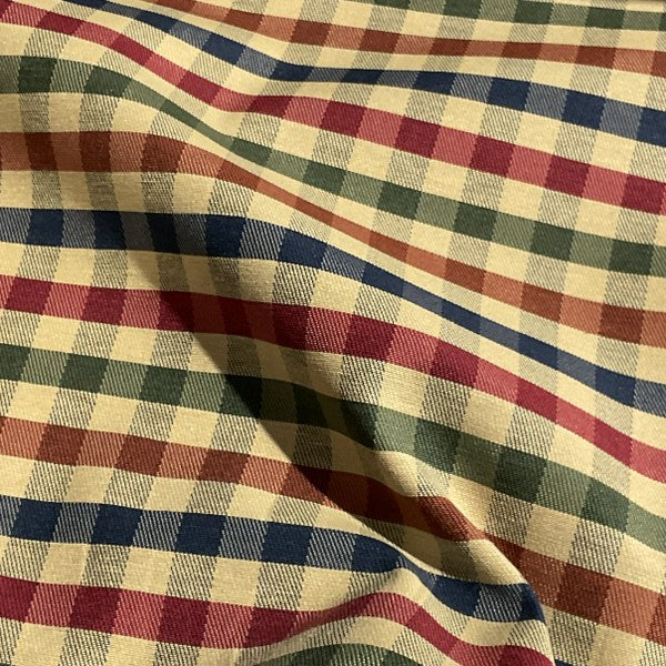 David Rothschild Checkmate Fiesta Crypton Check Upholstery Fabric ...
