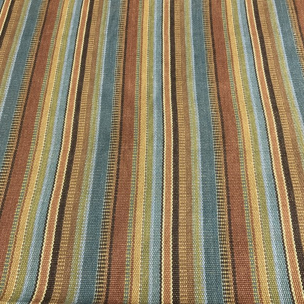Southwest Style Stripe Designer Upholstery Fabric