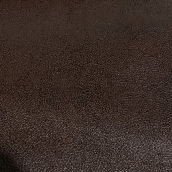Illusion Brown Pebbled Faux Leather Upholstery Vinyl