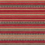 Remnant of Arc-Com Morocco Fire Red Upholstery Fabric