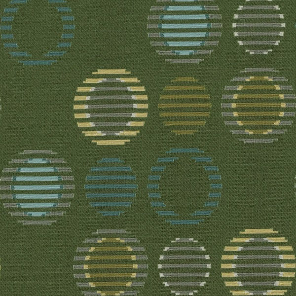 Arc-Com Cirque Evergreen Upholstery Fabric