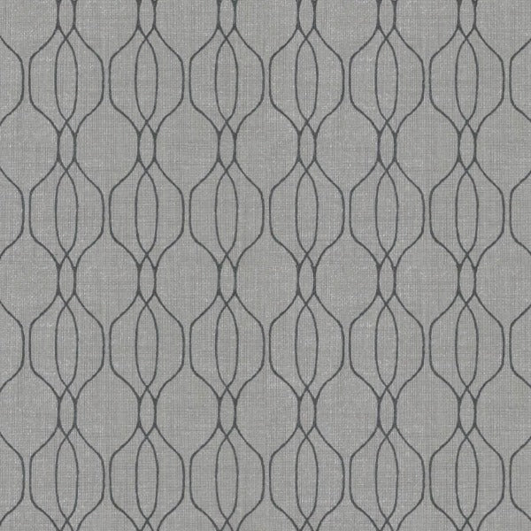 Arc-Com Isabella Smoke Ogee Gray Upholstery Vinyl