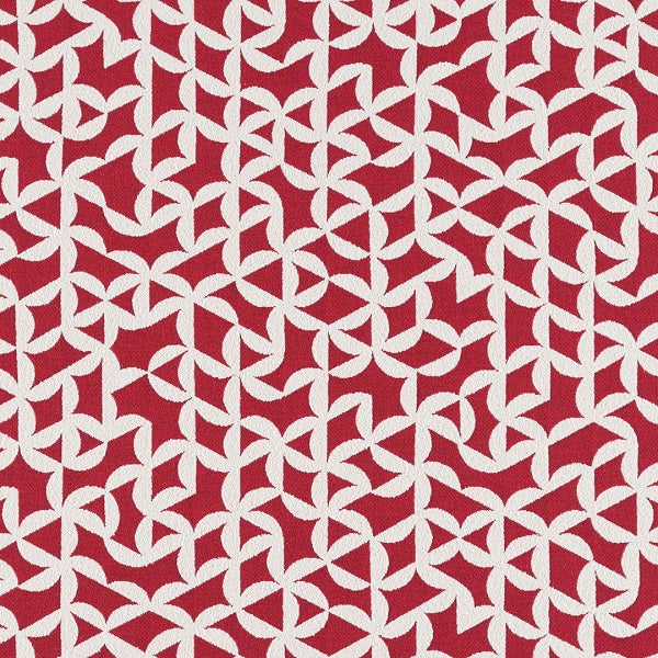 Arc-Com Lunette Chili Pepper Red Upholstery Fabric